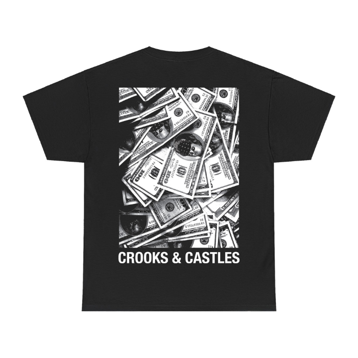 S/S MONEY STACK - BLK